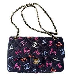 Chanel Classic 11.12 Handbag Logo MultiColour