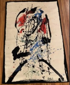 Robert Jacobsen Abstract Rug