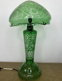 Green Mushroom Lamp