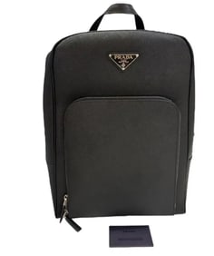 Prada Saffiano Leather Men Backpack
