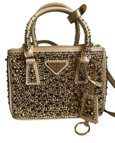 Prada Galleria Mini-Bag With Crystals