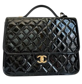 Chanel 2022 Patent School Memory Backpack