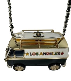 Chanel 24C Mini bus Van Hollywood Minaudiere Mini Bag handbag Collectible