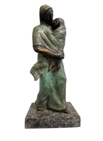 Siqueiros Bronze Sculpture