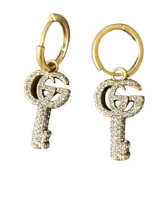 Gucci Double G Logo Earrings