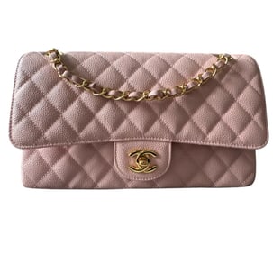 Chanel Pink Leather Handbag