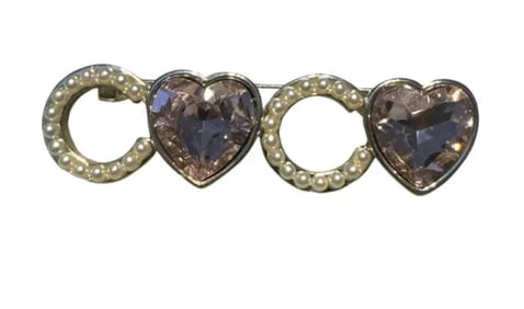 CHANEL CRYSTALS COCO BROOCH