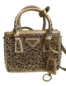 Prada Galleria Mini-Bag With Crystals