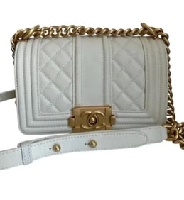 Chanel Boy Crossbody Leather Bag