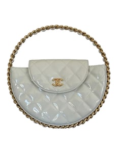 Chanel Chain Around Hoop Bag Quilted