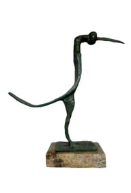 Abstract Modern Bronze Sculpture