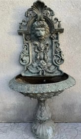 Large Lion Bronze Fountain