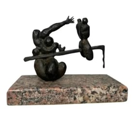 Salvador Dali Modern Bronze Sculpture