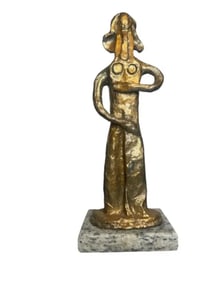 Picasso Abstract Large Bronze Sculpture