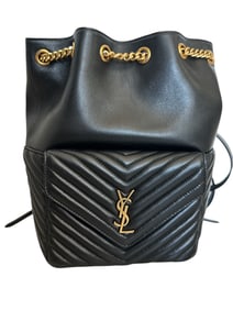 YSL SAINT LAURENT Joe Leather Backpack