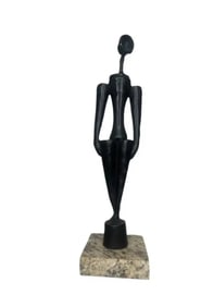 Max Ernst Abstract Large Bronze Sculpture