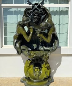 Merman Nautical Bronze Fountain
