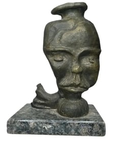 Salvador Dalí Large Abstract Bronze Sculpture