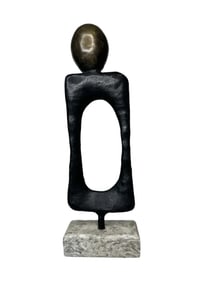 J. Miro Modern Bronze Sculpture
