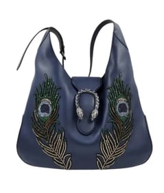 Limited Edition Gucci Calfskin Sequin Embroidered Extra Large Dionysus