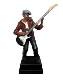 Jazz Player Sculpture