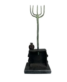 J. Miro Large Bronze Sculpture