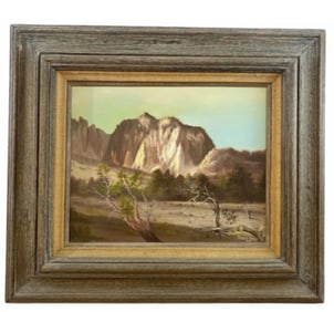 Landscape Oil Painting by Maurice Green 1984