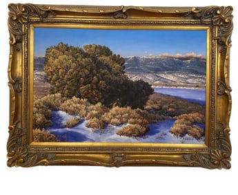 Landscape by Hector Morales Oil Painting on Canvas