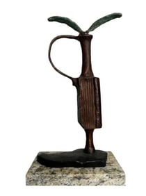 Picasso Abstract Large Bronze Sculpture
