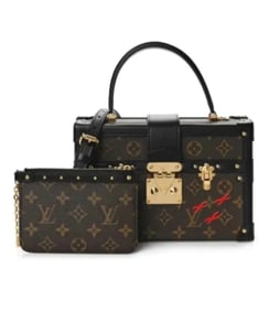 Louis Vuitton Petite Malle Black Louis Vuitton Trunk