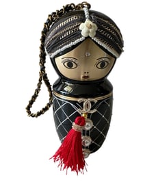 Chanel Paris-Bombay Black Lucite Métiers d’Art Matryoshka Runway Bag, 2012