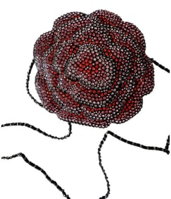 Chanel 2018 Strass In The Forest Camellia Bag