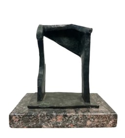 Ruffino Tamayo Abstract Bronze Sculpture