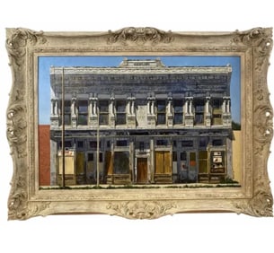 The Rawlins Building by Garriott - Oil on Panel