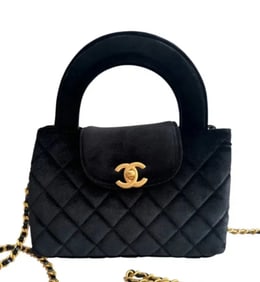 Chanel Velvet Mini Shopping Bag