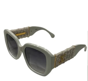Chanel White Sunglasses