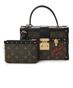 Louis Vuitton Petite Malle Black Louis Vuitton Trunk
