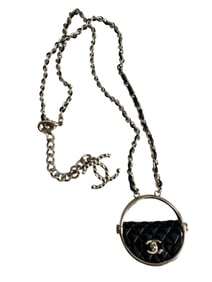 Chanel Black Necklace