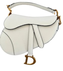 Dior Saddle Leather Handbag