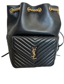 YSL SAINT LAURENT Joe Leather Backpack
