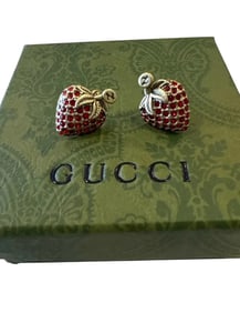 Gucci Straberry Earrings