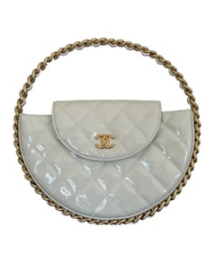 Chanel Chain Around Hoop Bag Quilted