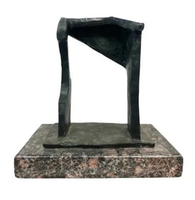 Ruffino Tamayo Abstract Bronze Sculpture
