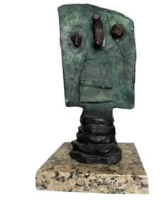 J. Miro Large Bronze Sculpture