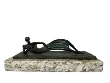 Henry Moore Bronze Modern Sculpture