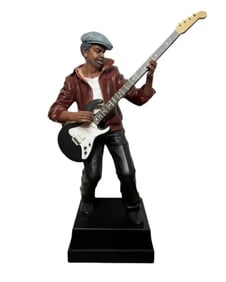 Jazz Player Sculpture