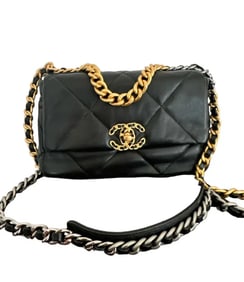Chanel 19 Flap Bag Quilted Leather Medium
