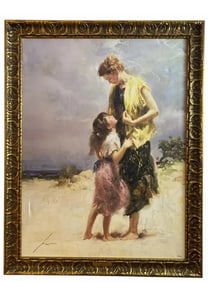 Tenderness on Canvas by Pino