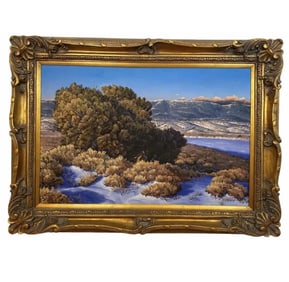 Landscape by Hector Morales Oil Painting on Canvas
