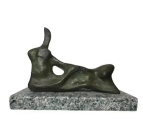 Henry Moore Bronze Modern Sculpture